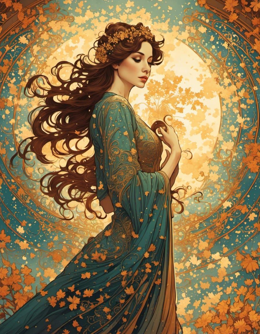 Art Nouveau <lora:Insanely Detailed:1.0>