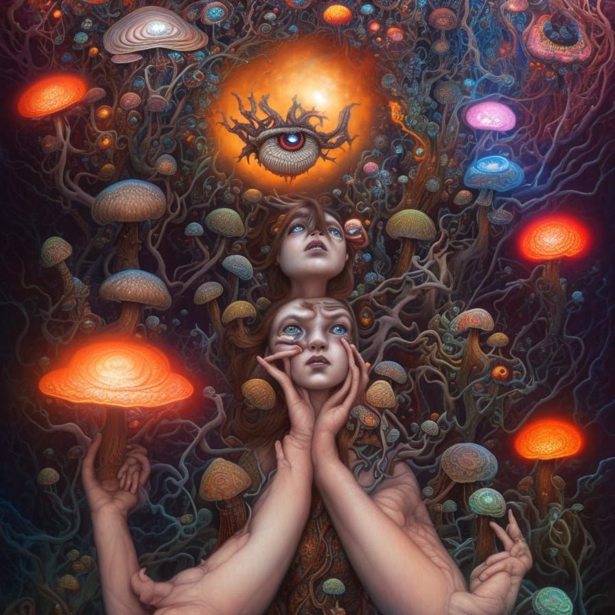 Fungi Girl 8032