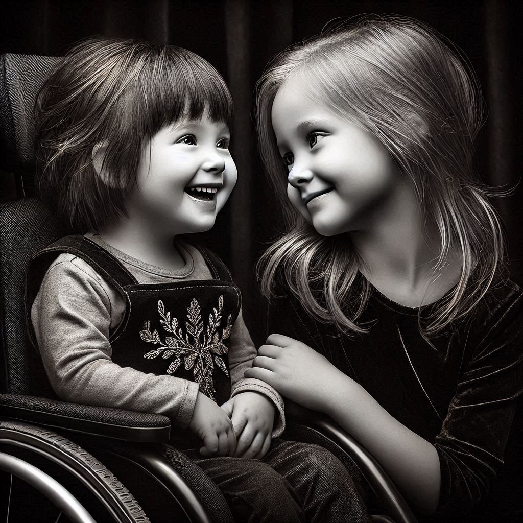 Friendship stronger than handicaps.