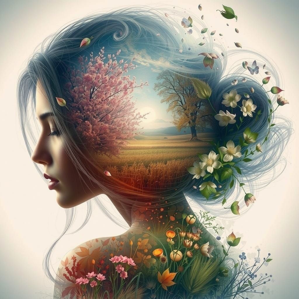 The Seasons Within Her  by @RC