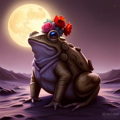 Toad is pretty - AI Generated Artwork - NightCafe Creator