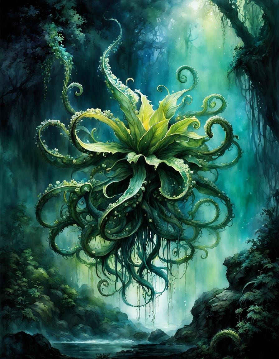 Fantasy plant  by @MacMikkola