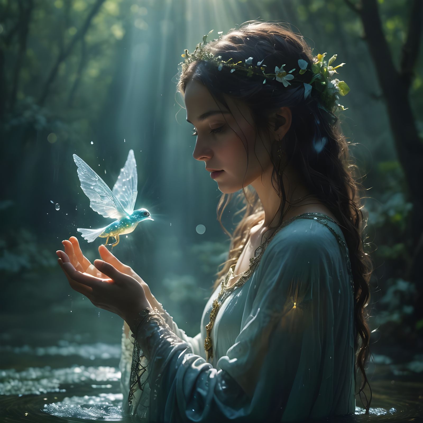 Hello Little One  by @Dragonf1y