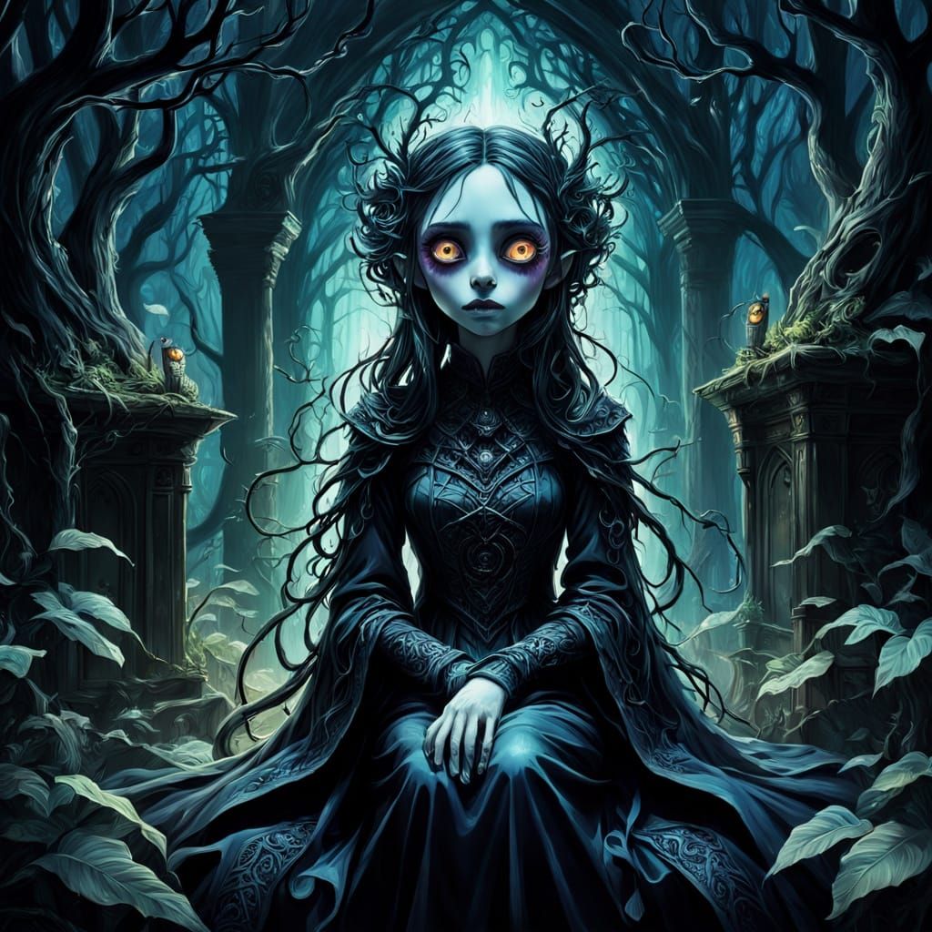 Forest Witch  by @Kristen Dover