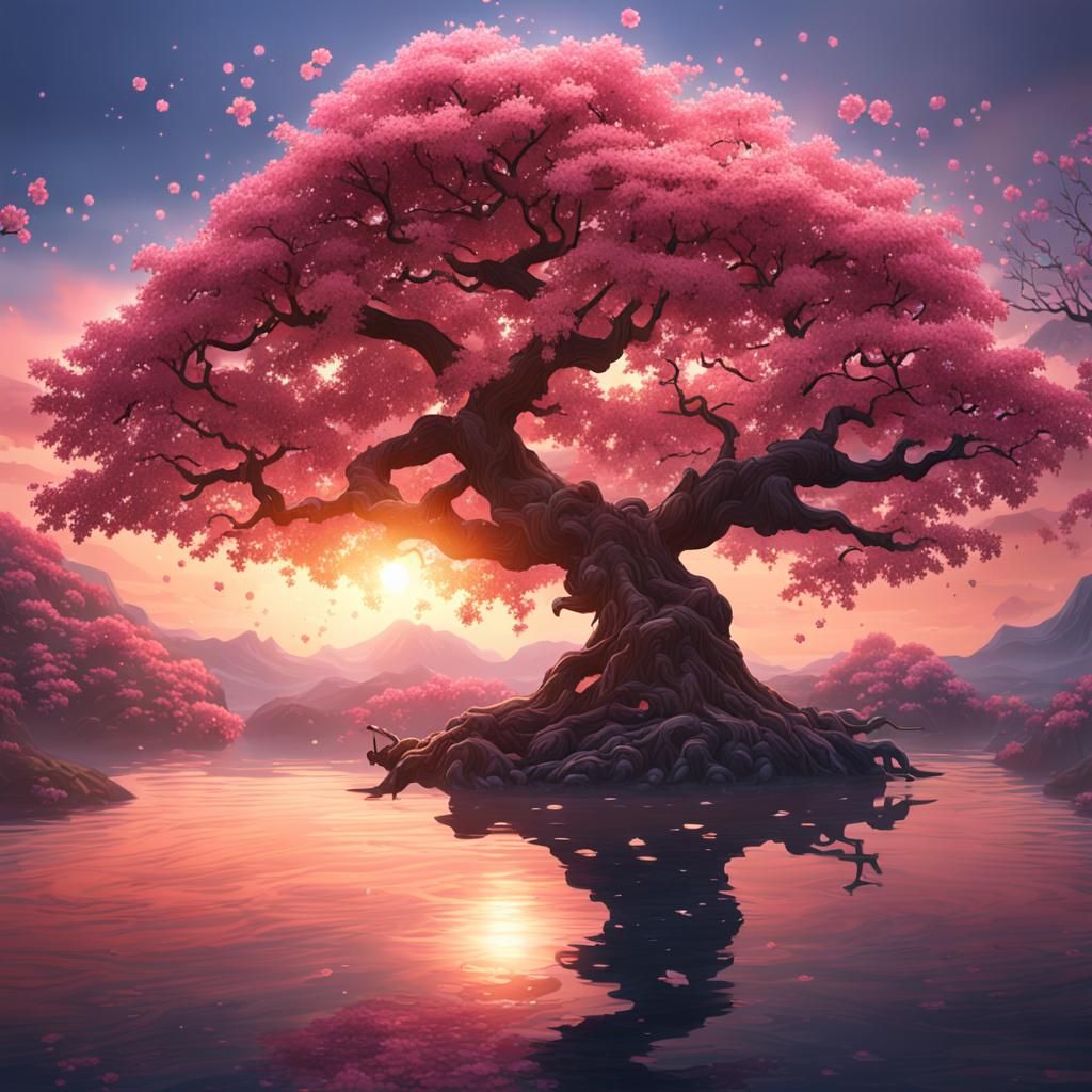Sakura Sunset