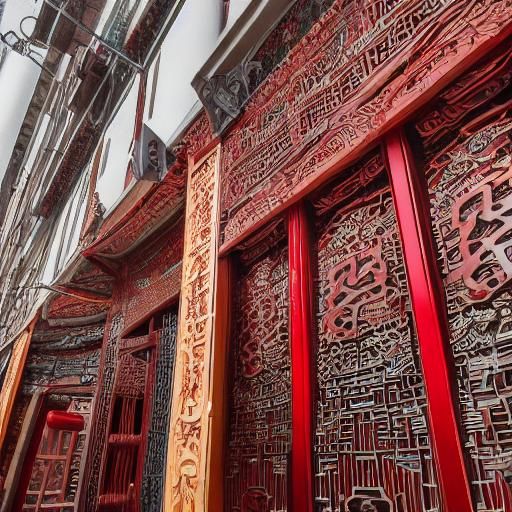 Chinese Screen in Traditional Interior Design