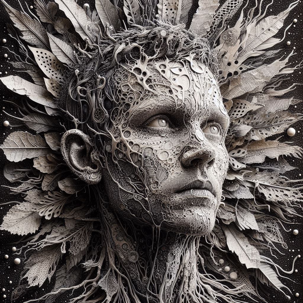  <lora:Liquid Ink:1.0> frost, misty morning, pale blue eyes