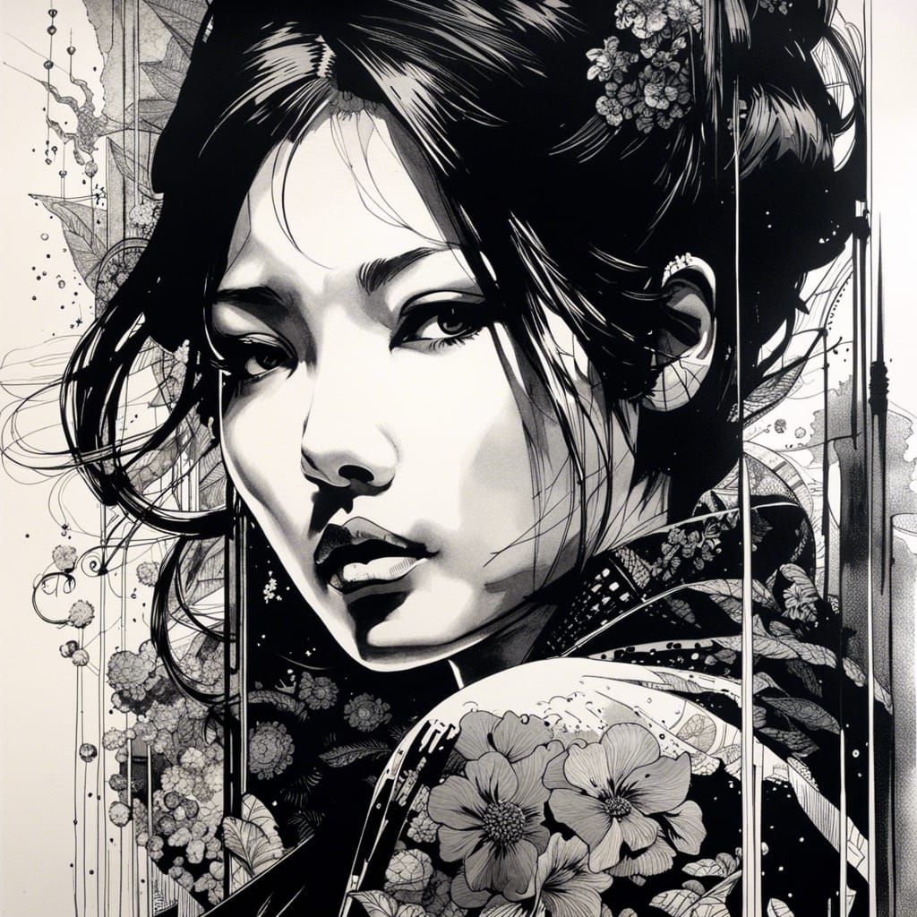 Girl  by @Demeter_11