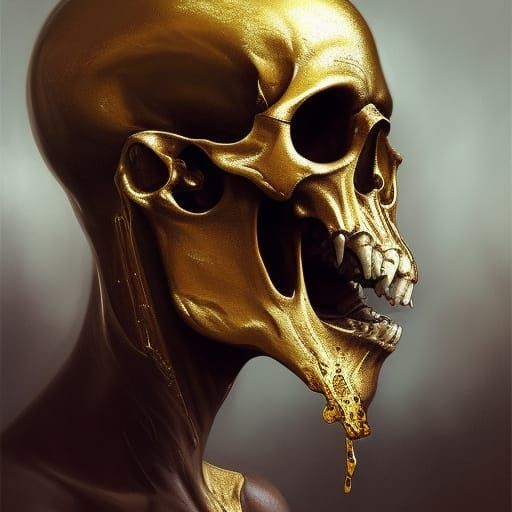 Alien skull