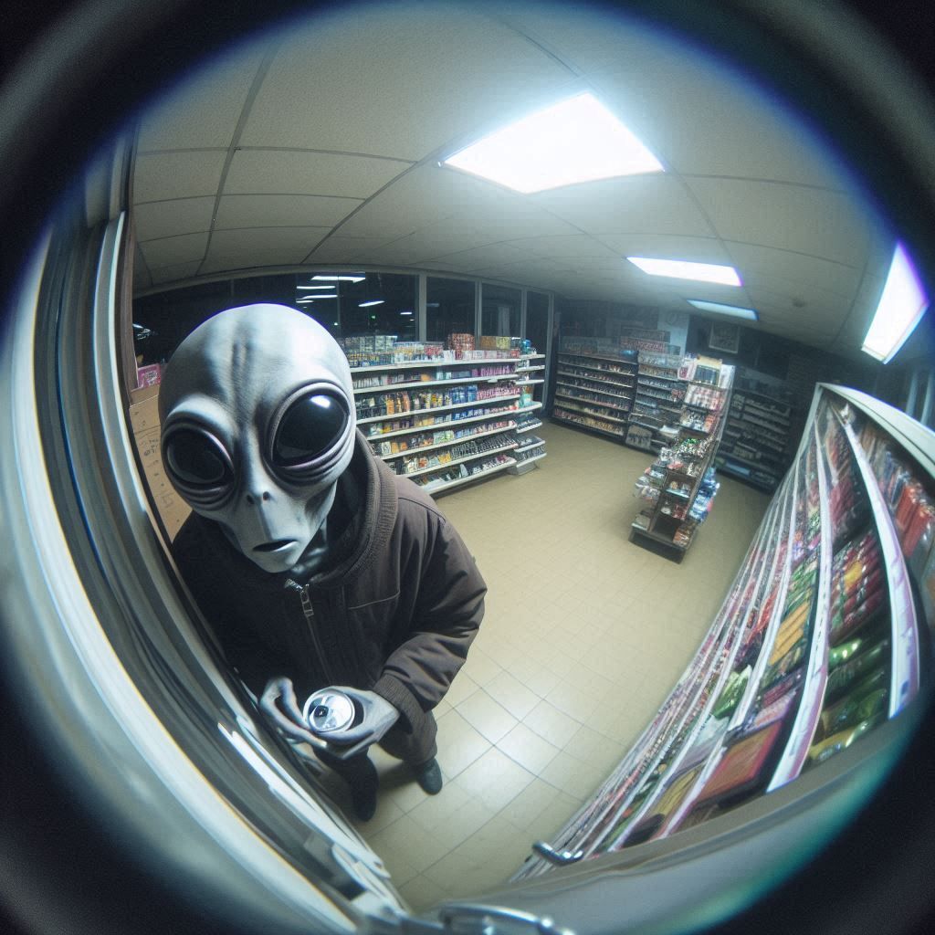 Intergalactic Shoplifter - Close Encounter of the Thirst Kind
