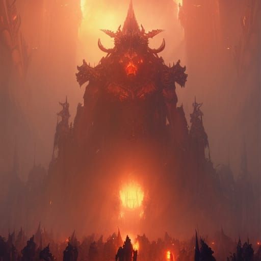The army of hell