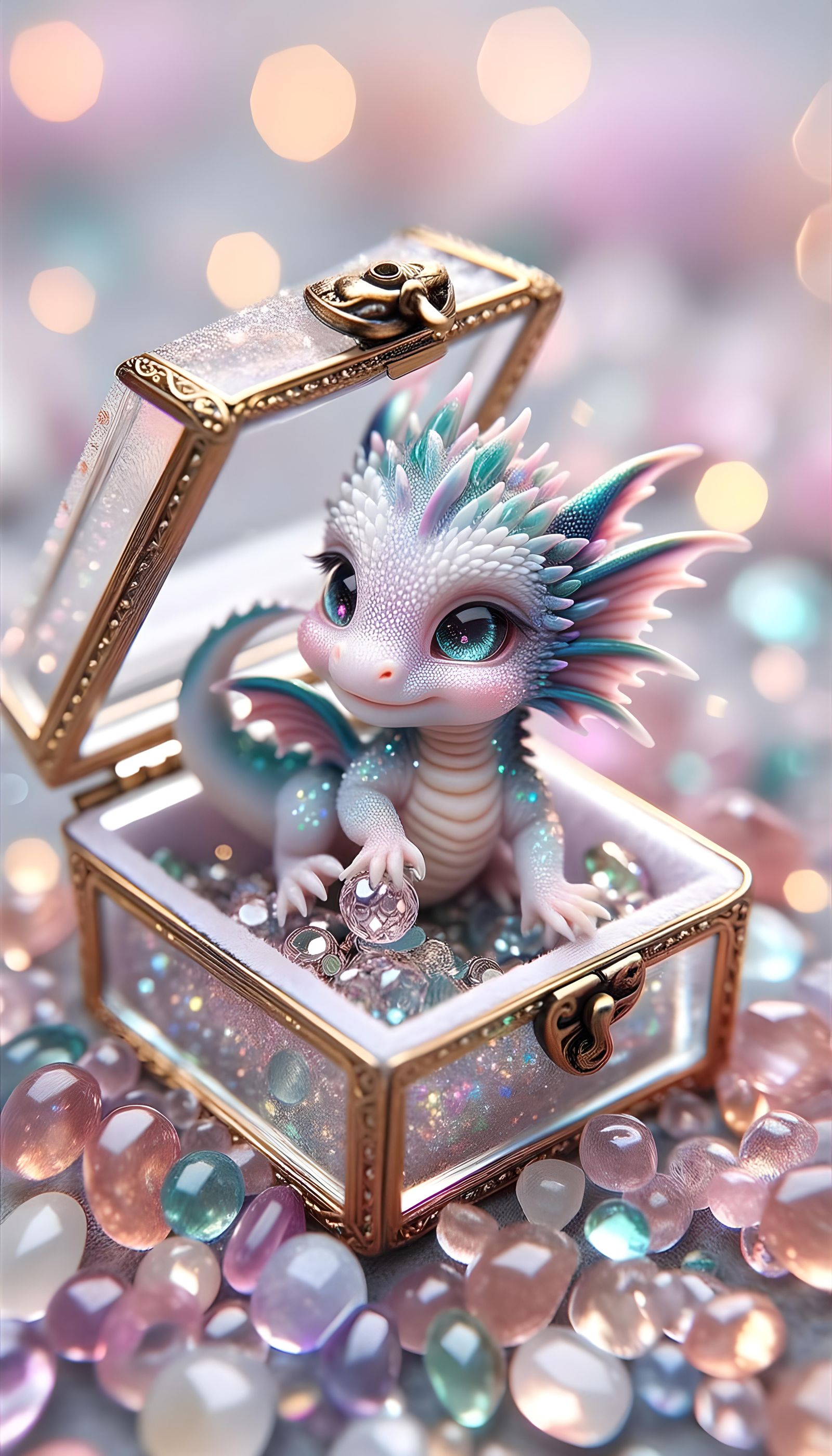 Smol dragon  by @Pider