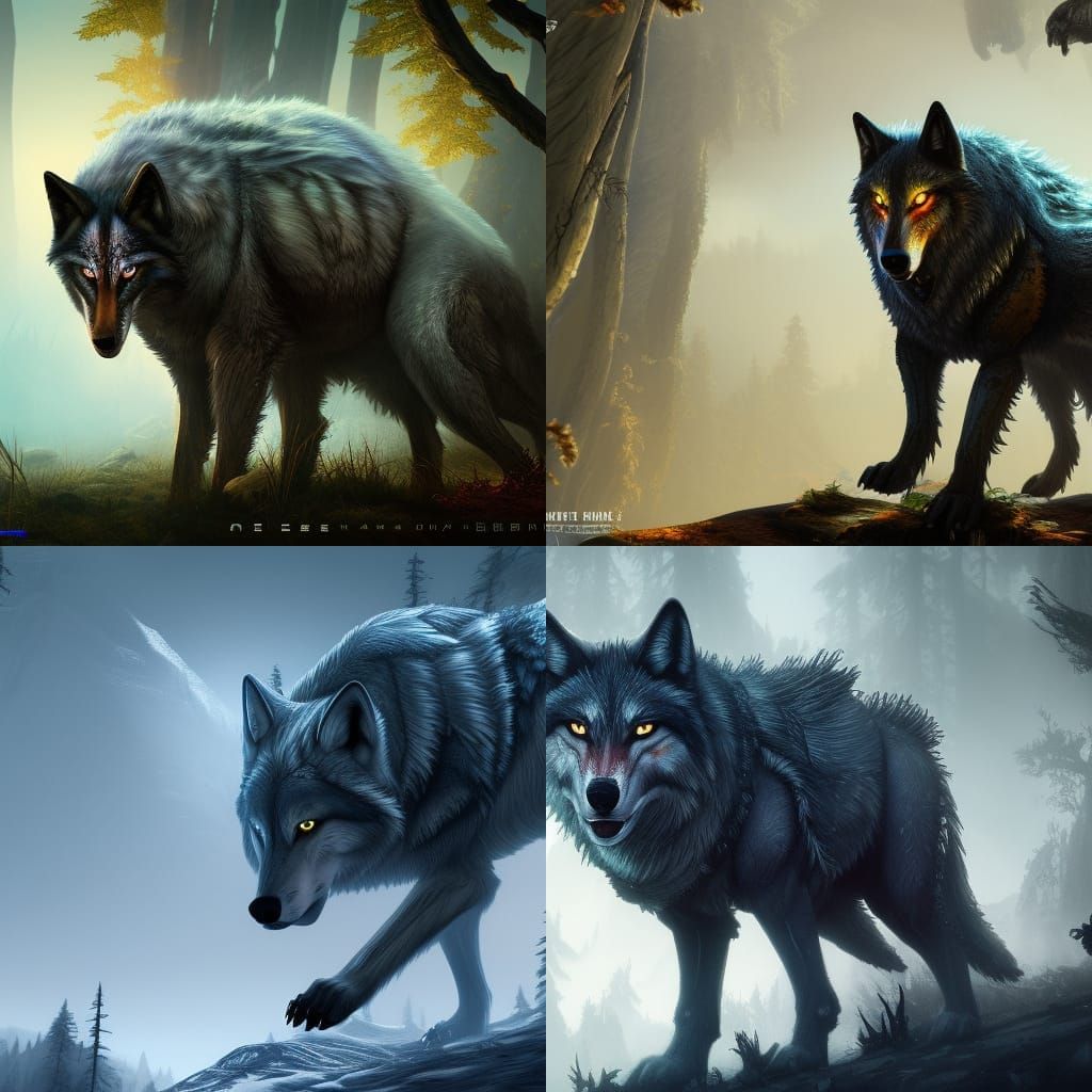 Wolf skin Walker