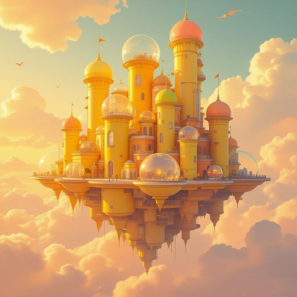 City of Air & Light 0 likes   by @Sunshine