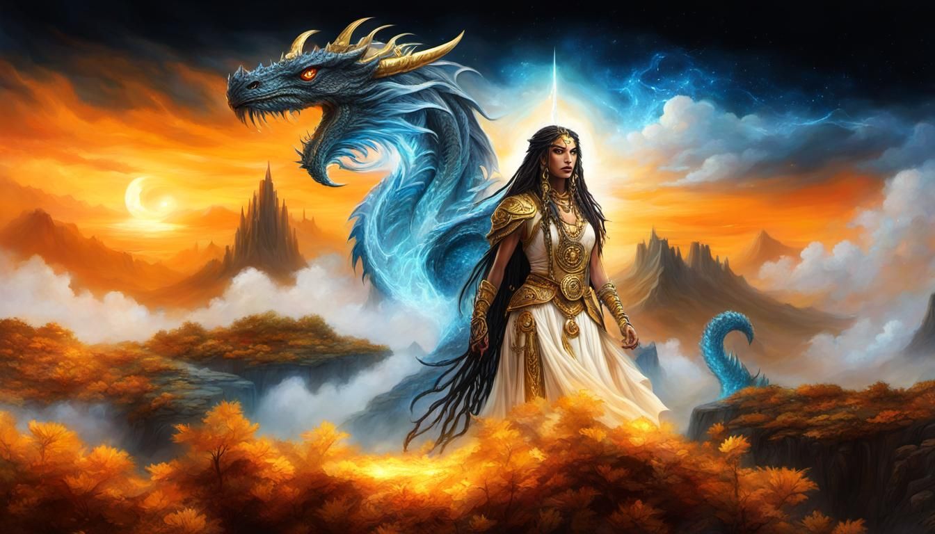 In the land of dragons.  (5)