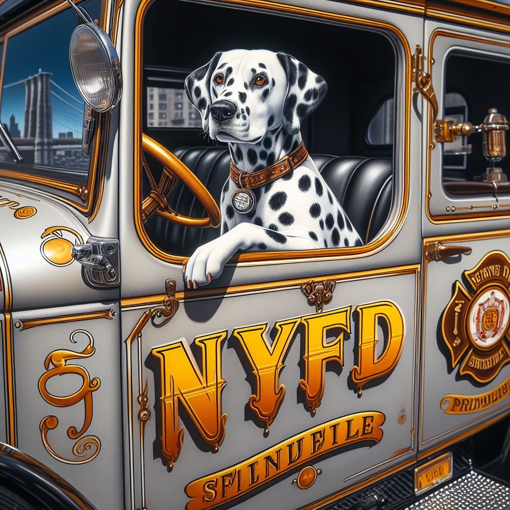 Fire Department Dalmatian