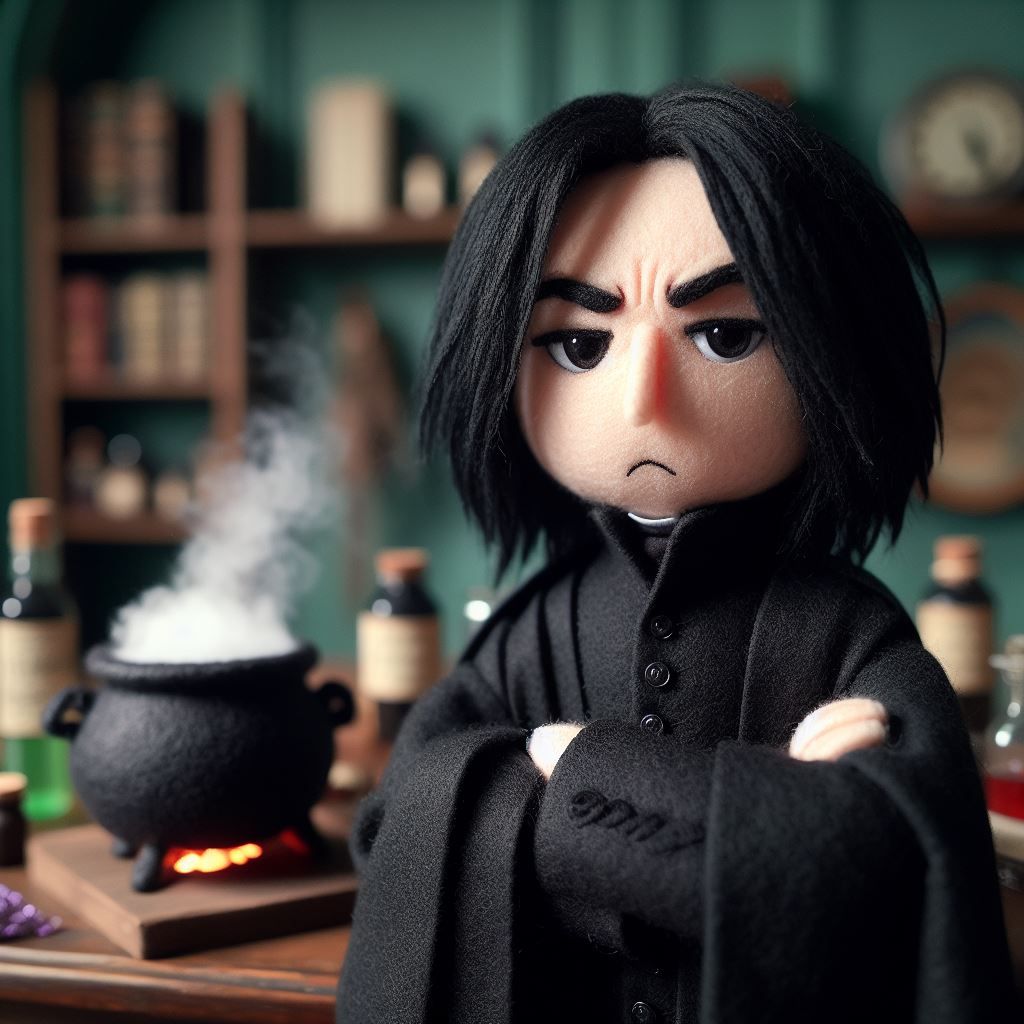 Snape Felt Doll