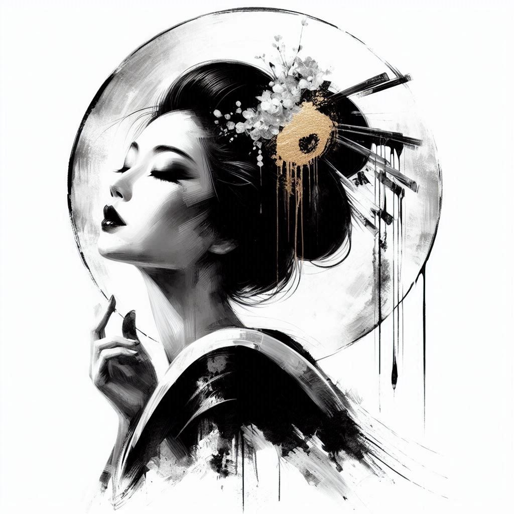 Geisha  by @Ghosty