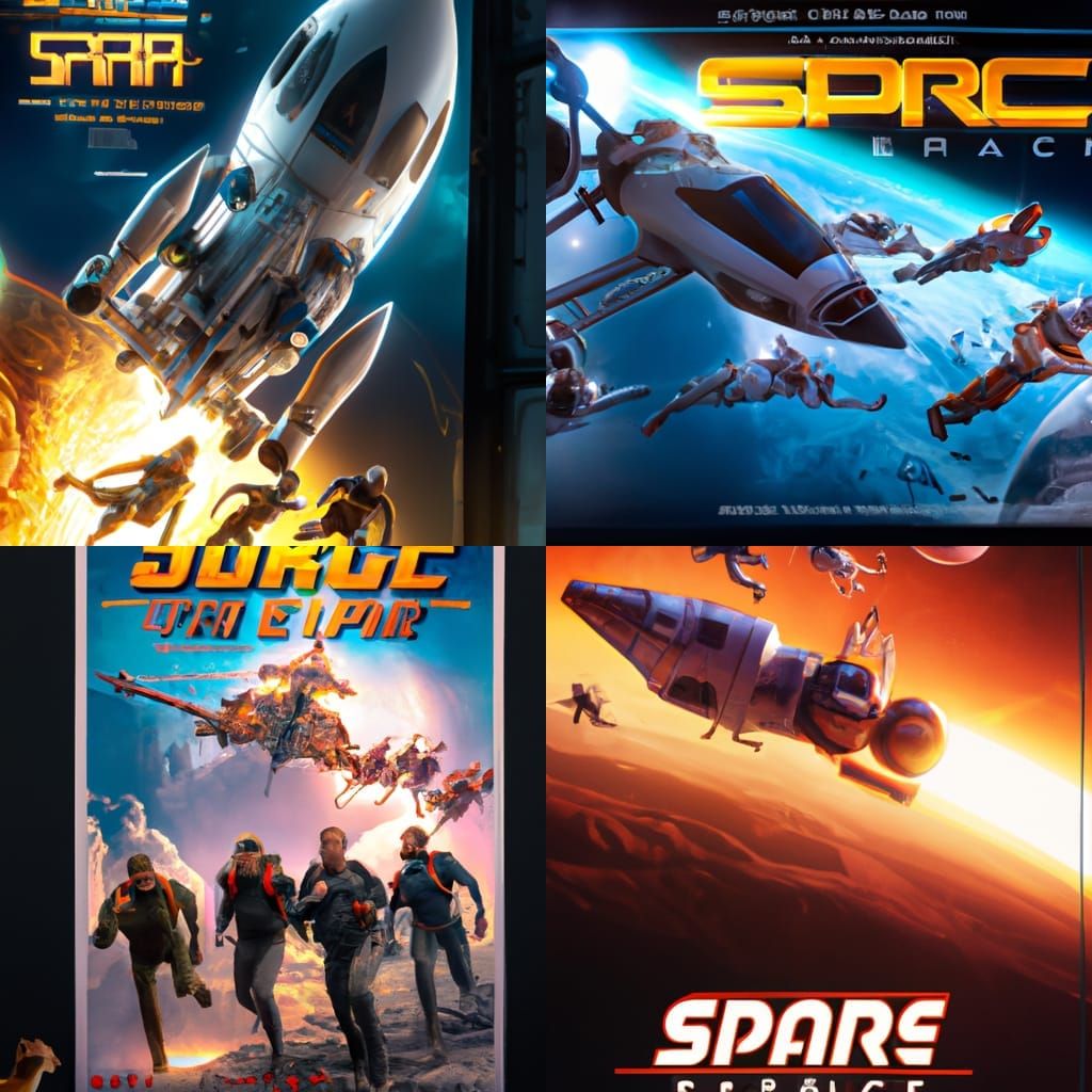 space 1999 lunar eagle spacecraft on a film poster Drew Stru...