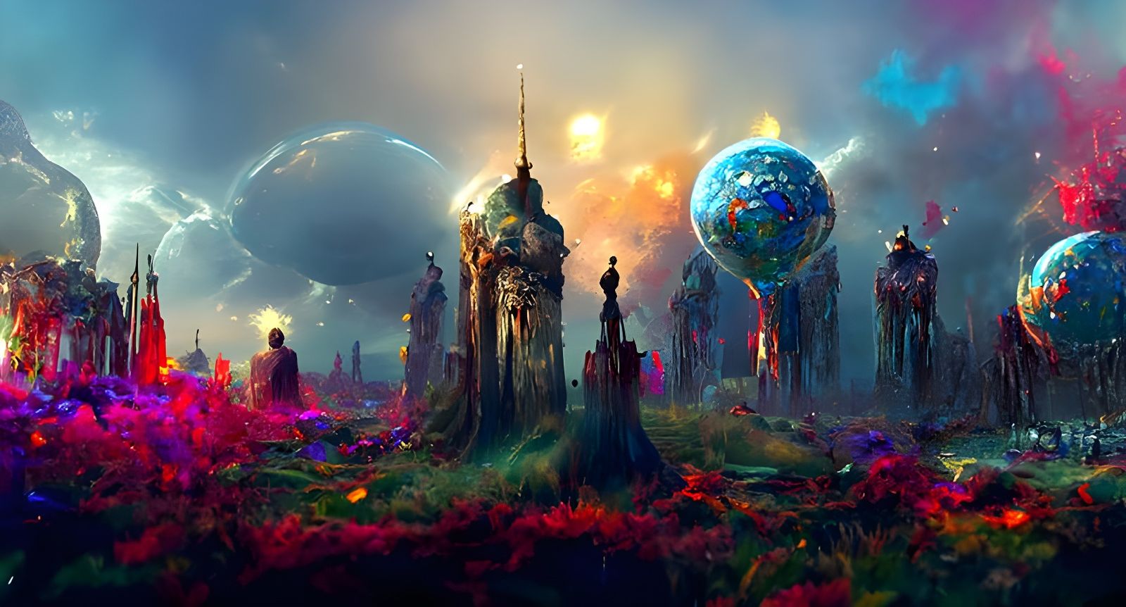 The Time Has Come to Recreate the World, by Zdzisław Beksińs...