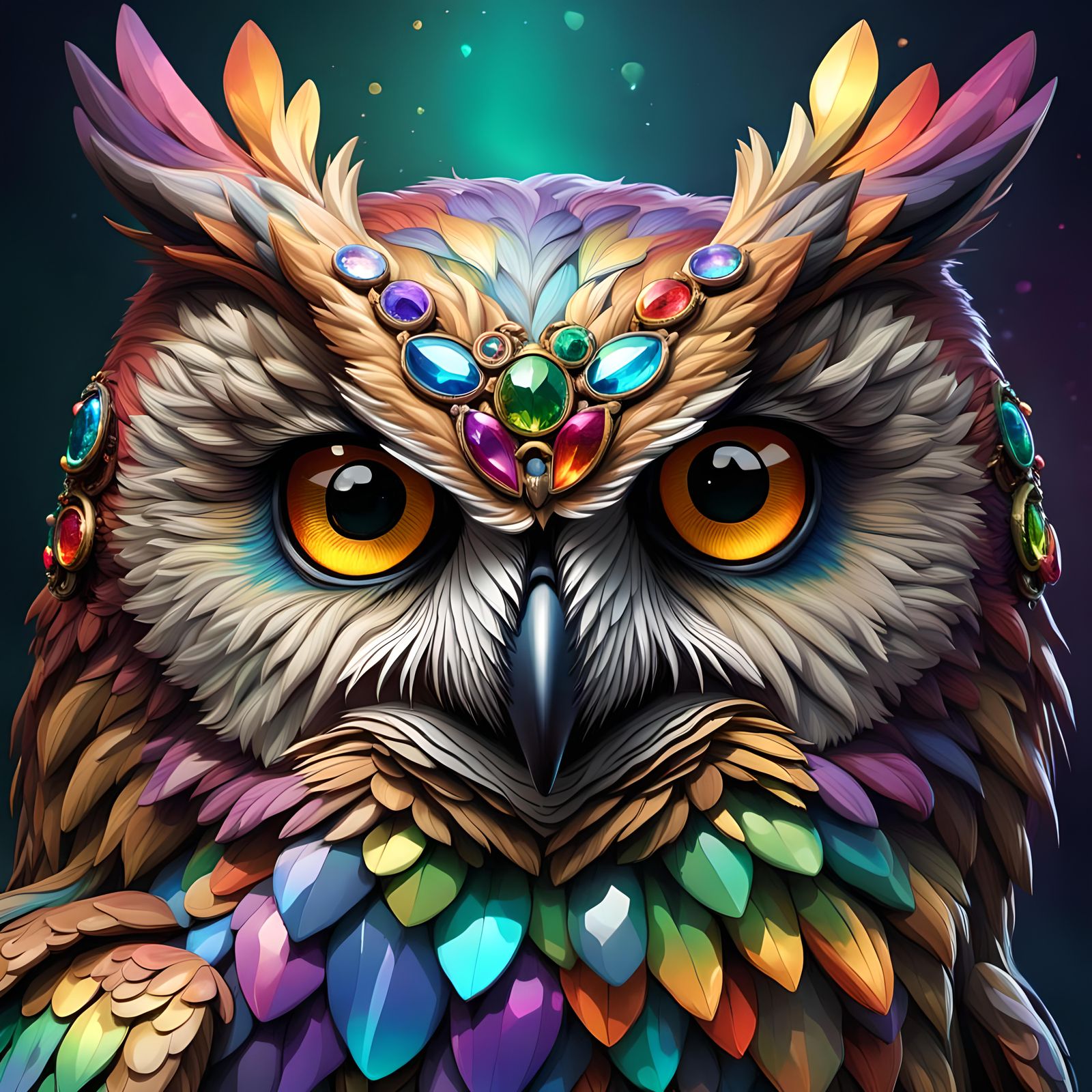 Rainbow Owl