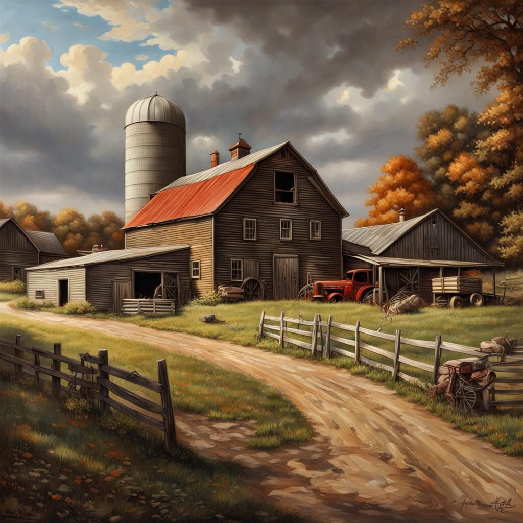 Farm Life  by @Arisiin