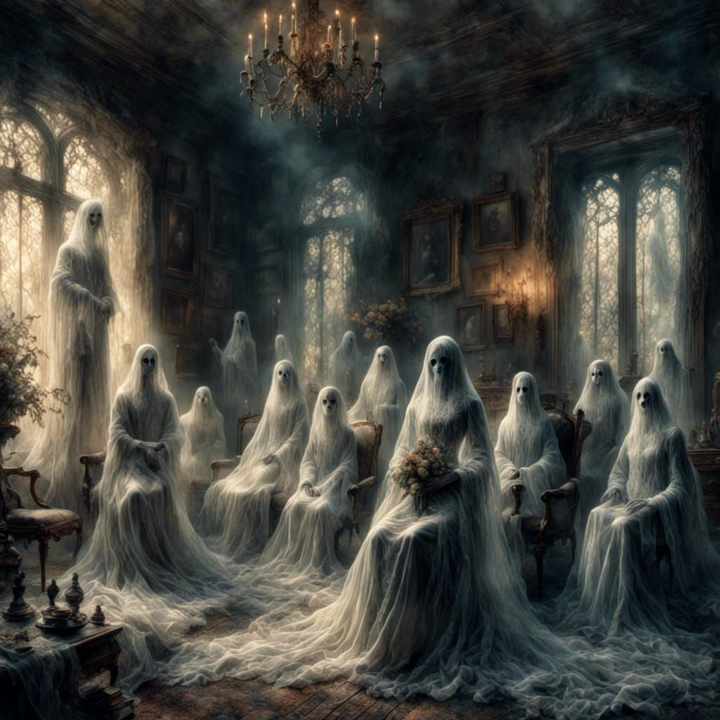 Your bride and her guests awaits you in the sitting room 