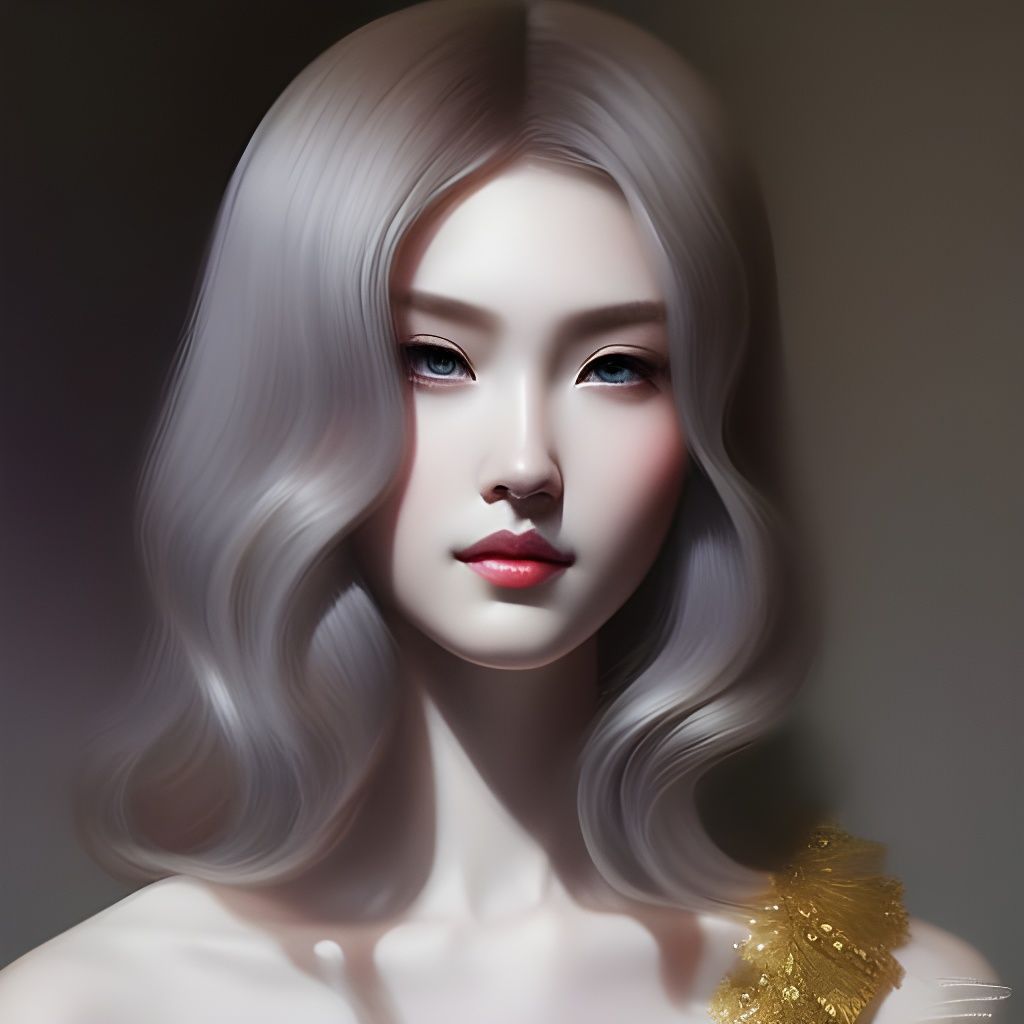 A Korean Face #006 - AI Generated Artwork - NightCafe Creator