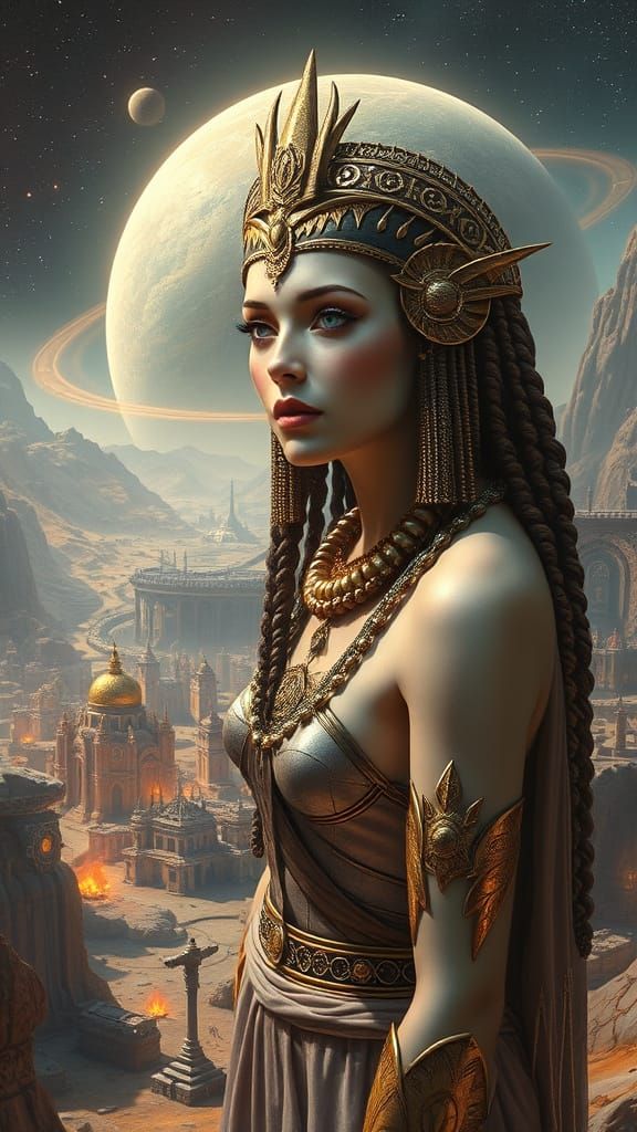 Princess of Nibiru  by @Ralph E Vaughan