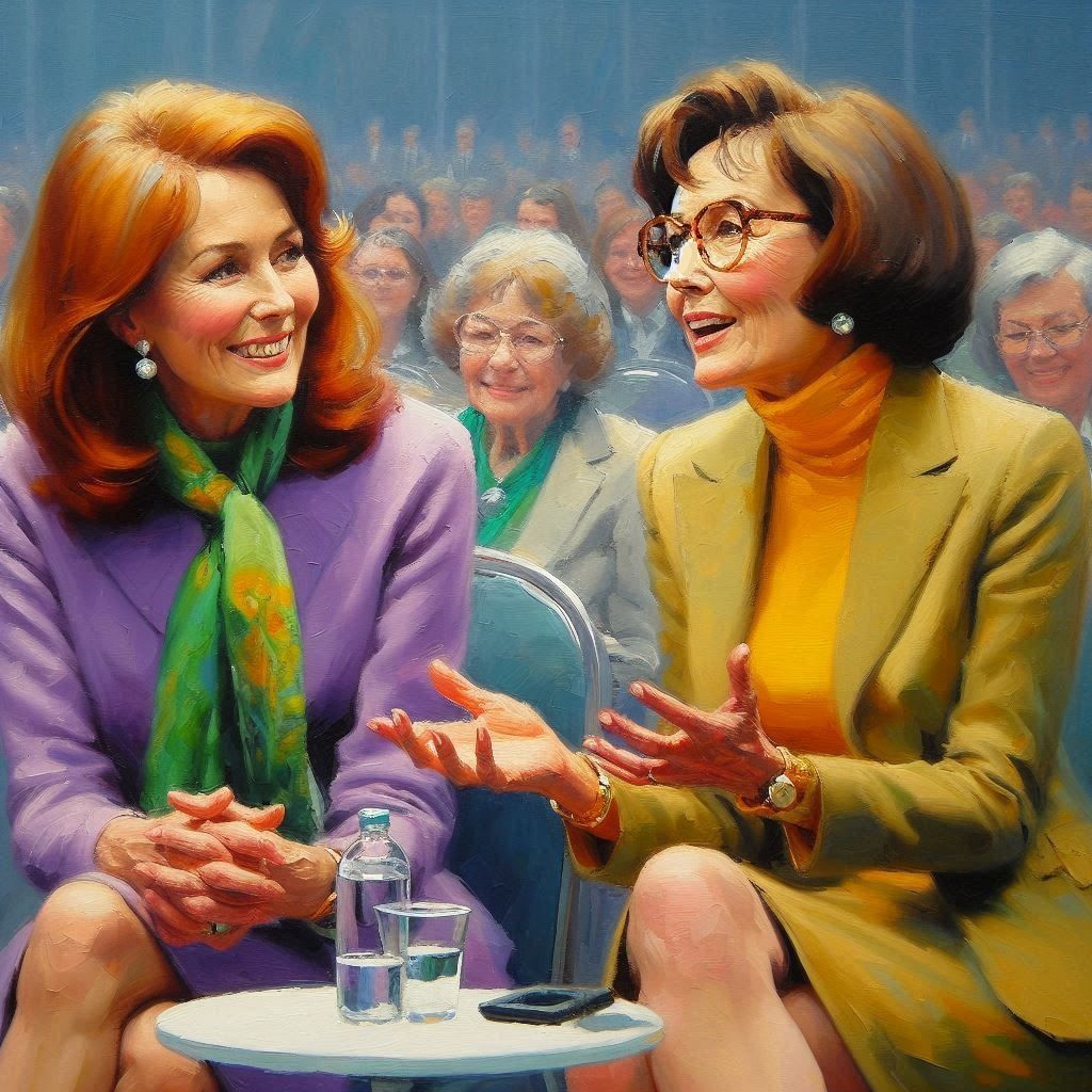 Daphne Blake and Velma Dinkley at the Daytime Emmy Awards in 2015.