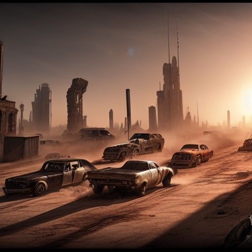 mad max style city