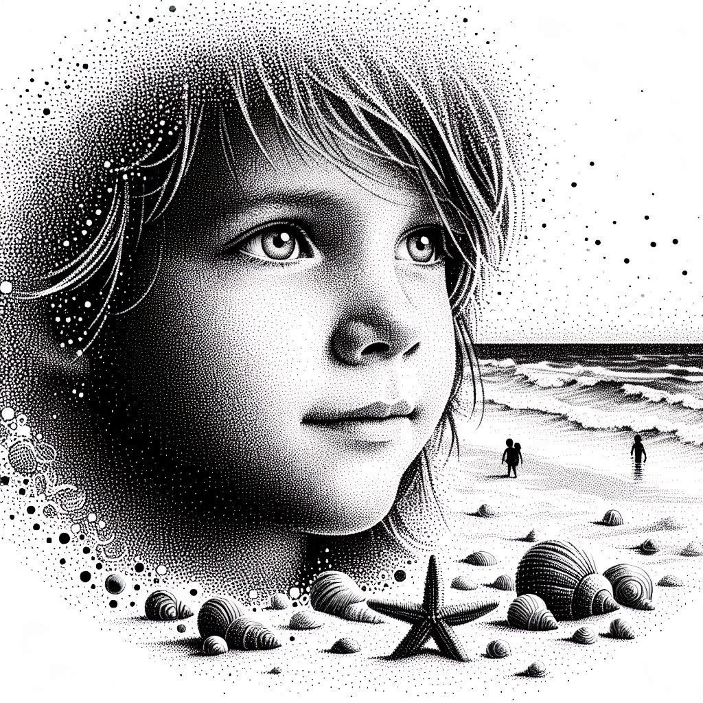 Stippling pointilism
