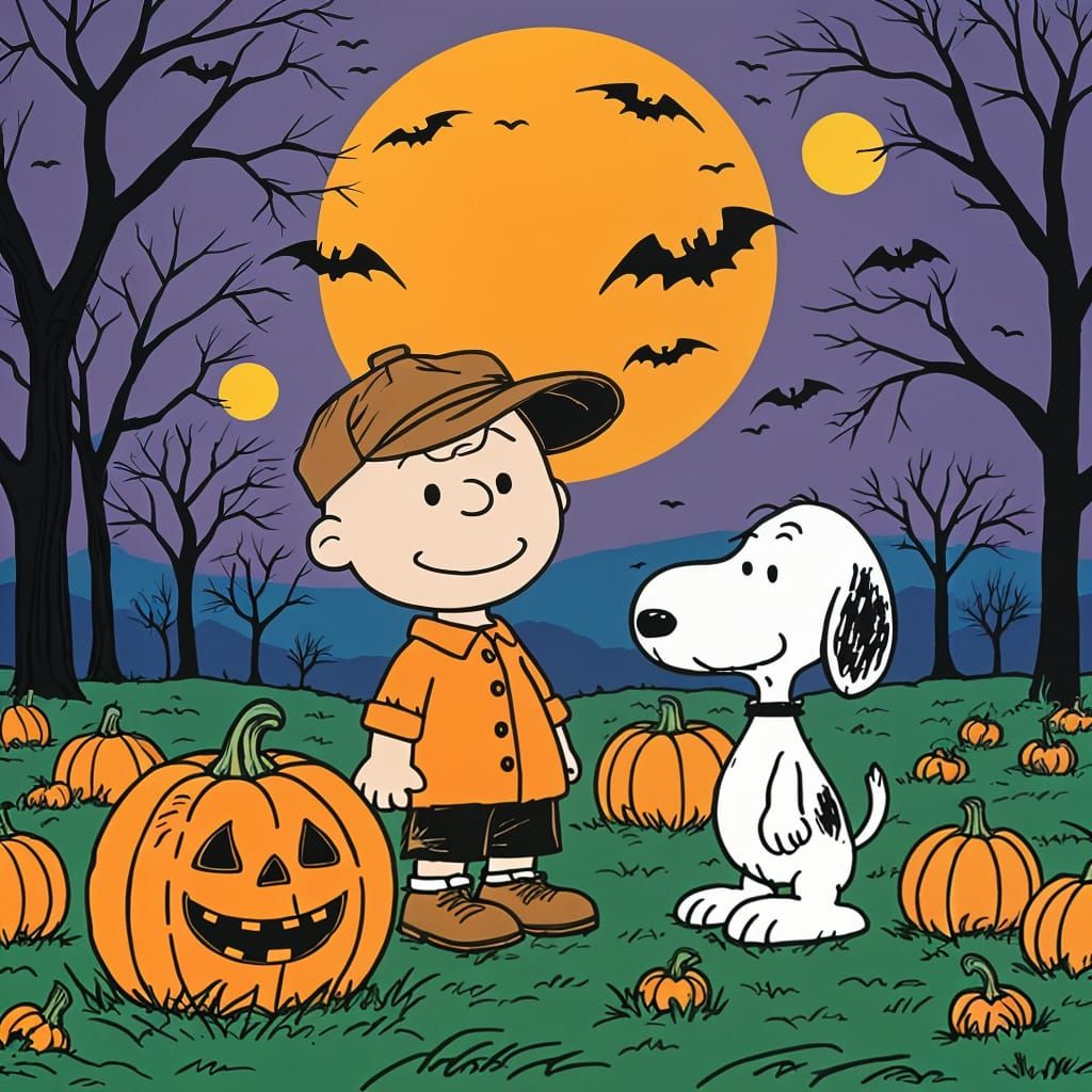 It’s the great pumpkin Charlie Brown   by @Debbie