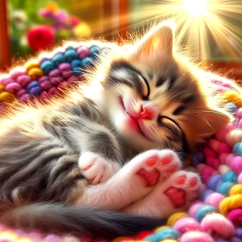 Happy Kitten Toe Beans