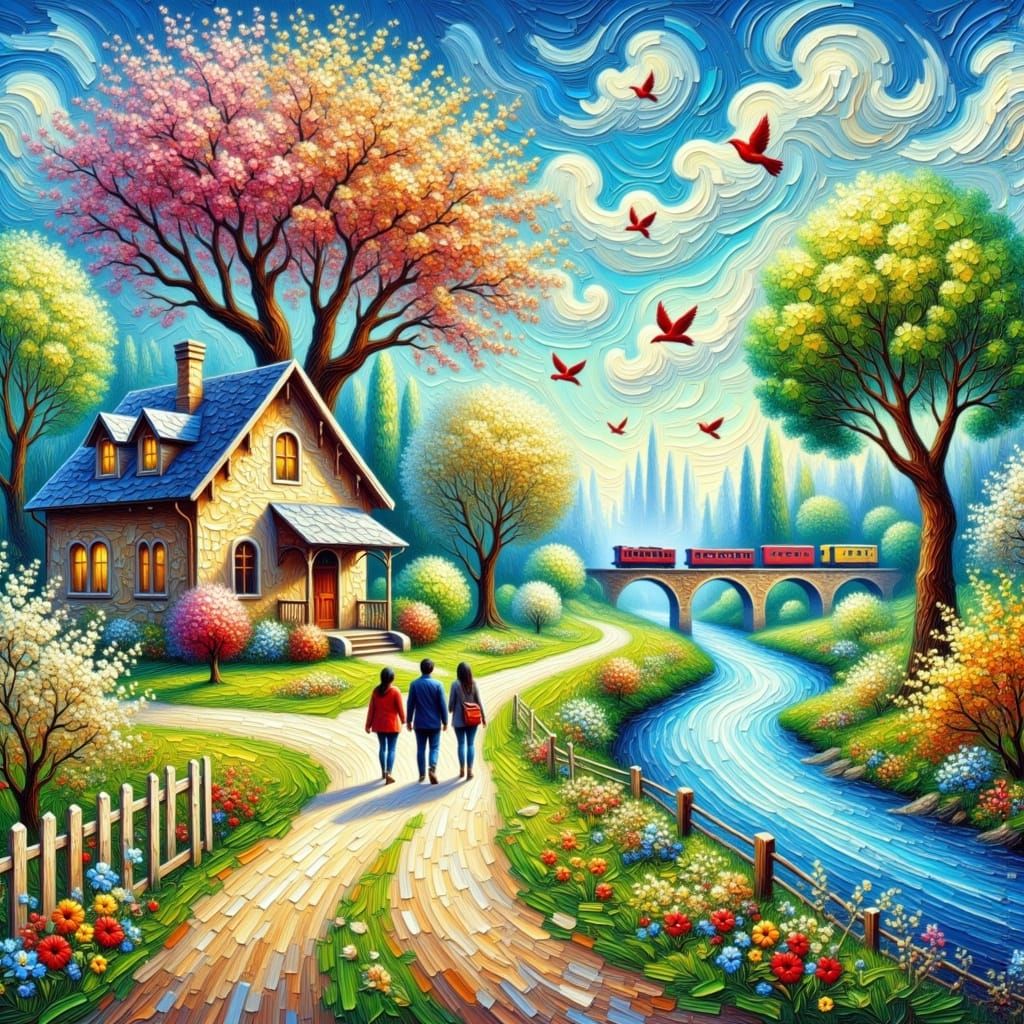  <lora:Hennie Impasto:1.0>