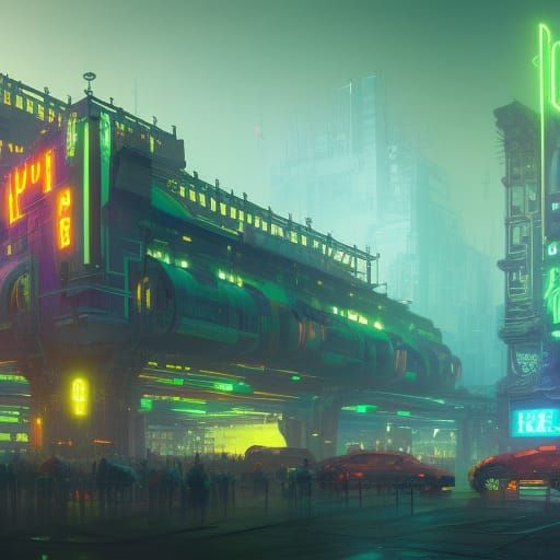Cyber: Corporate Headquarters 16k