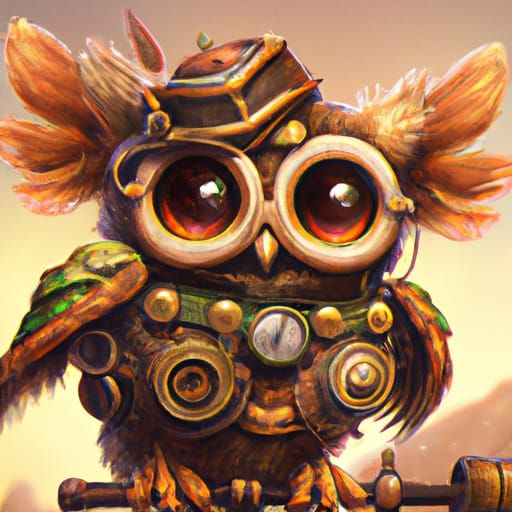Steam Baby Owl