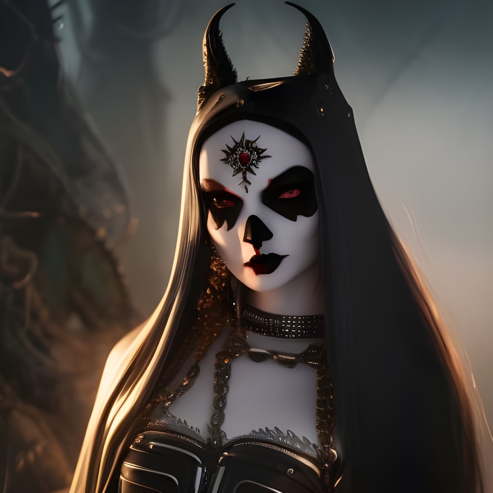 Vampire Queen Deep In The Earth.  by @Neil Collins