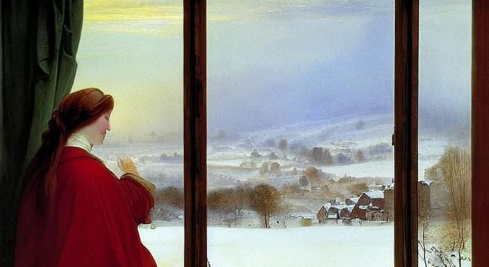 Woman At Window - Winter [-Step 1- Starter Construct-]