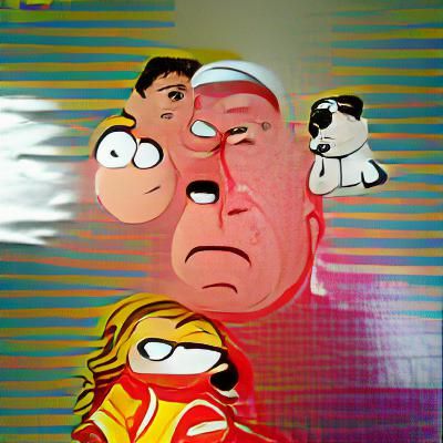 Family guy pop art poster art