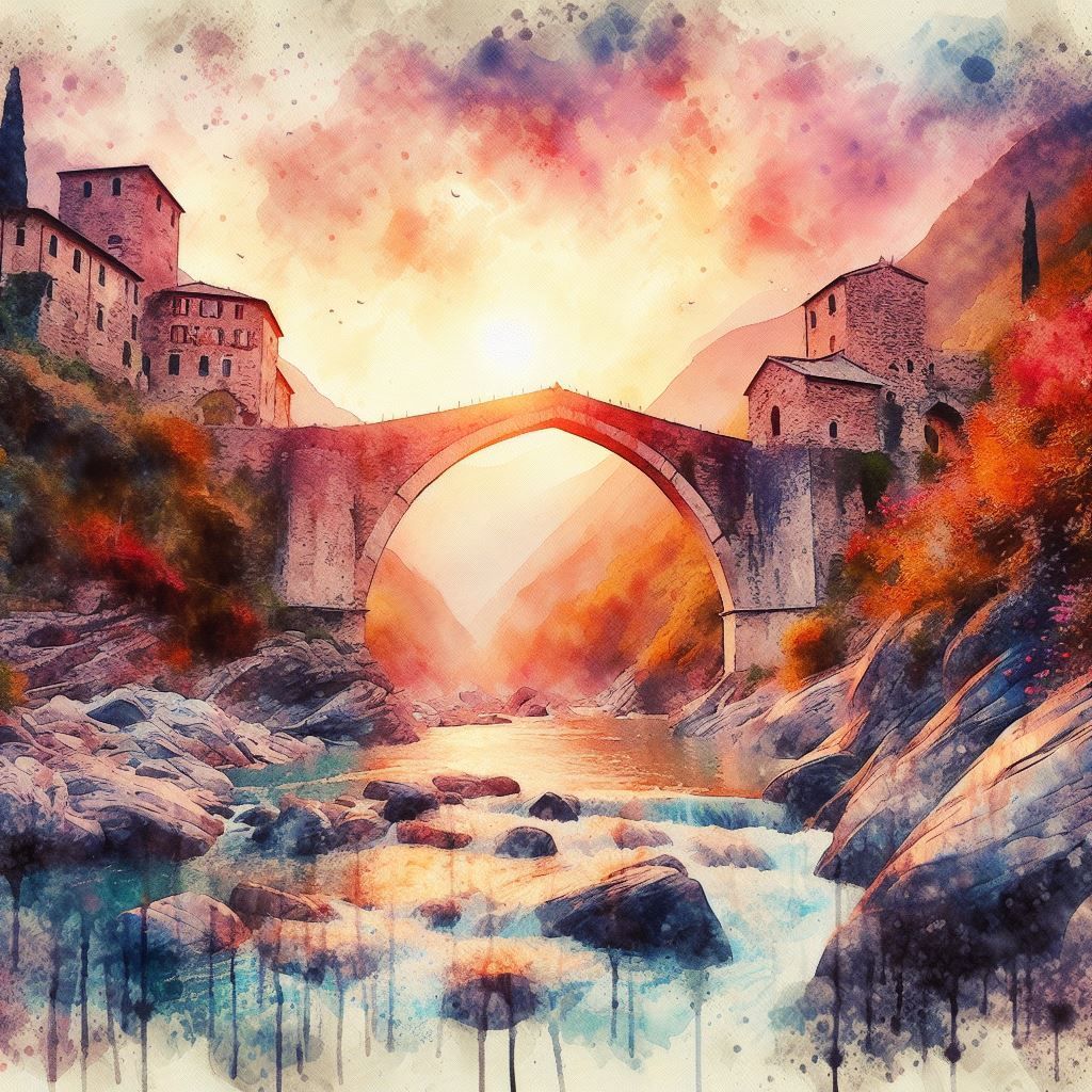 Dolceacqua, Italy - AI Generated Artwork - NightCafe Creator