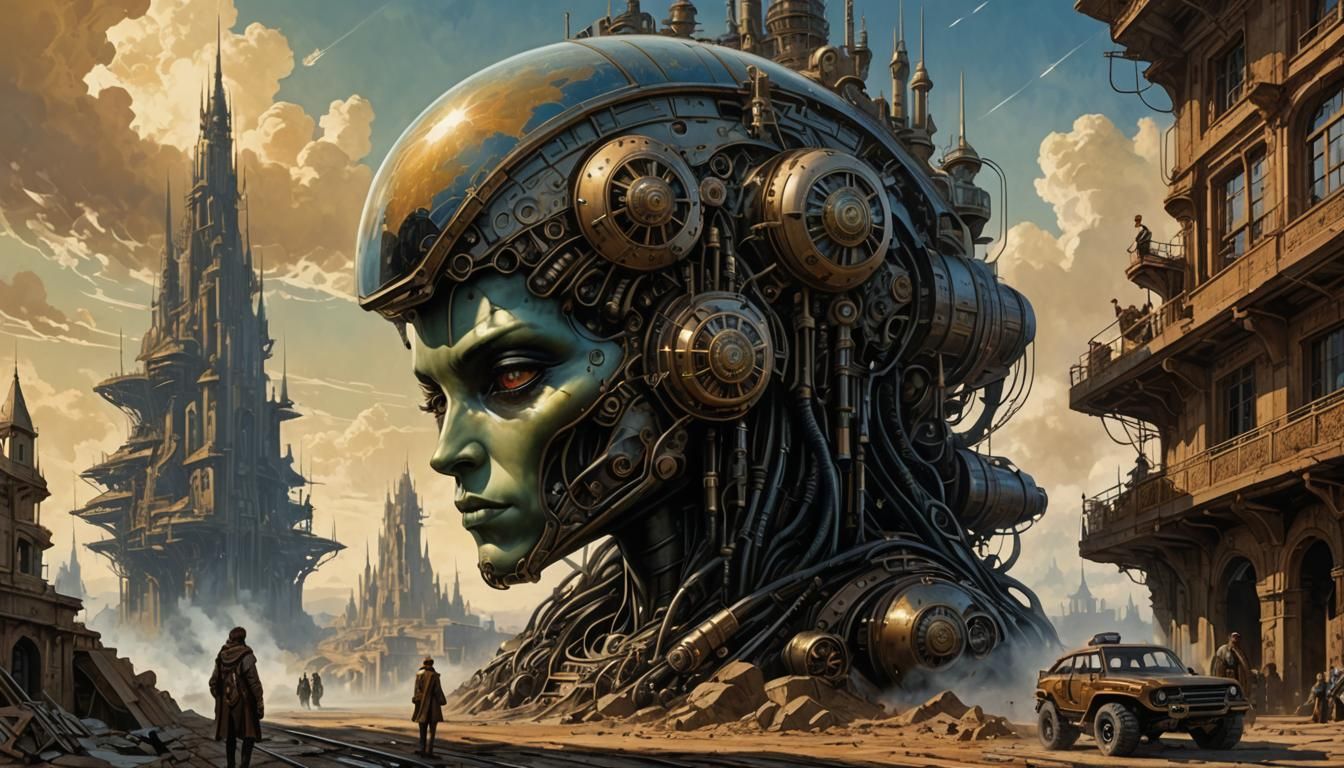 Unearthing Mecha-EV82  by @Strigoi77