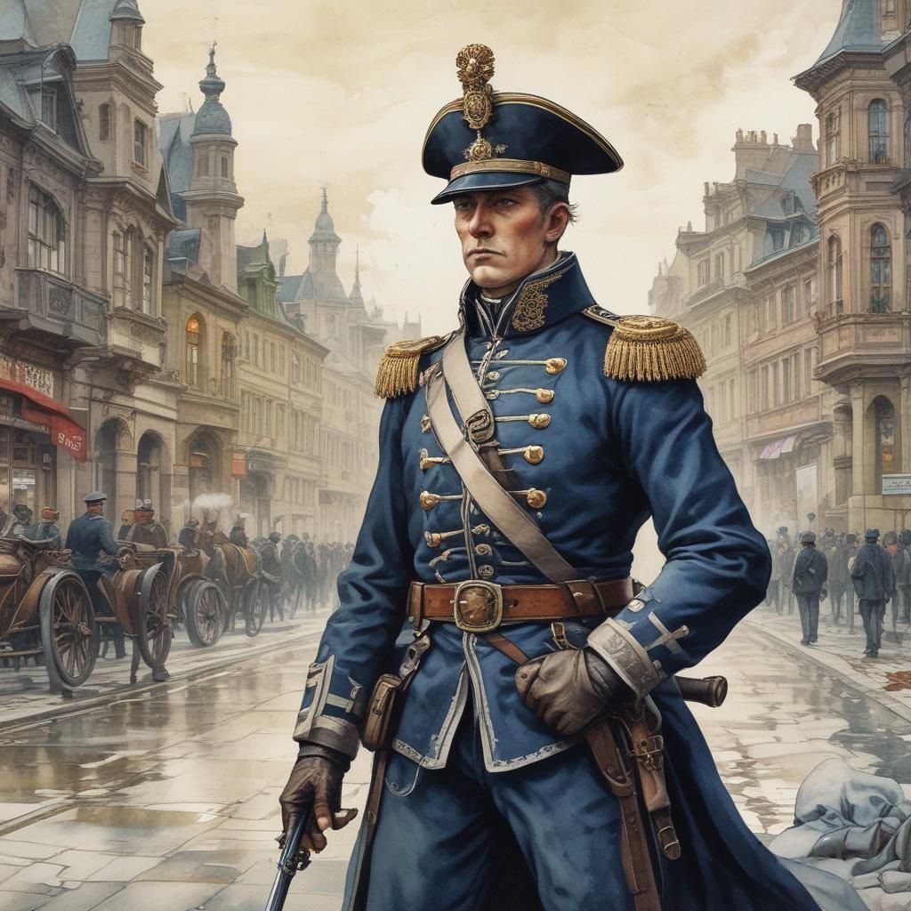 Where some states have an army, the Prussian Army has a state.