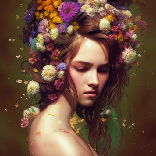 Flora - AI Generated Artwork - NightCafe Creator