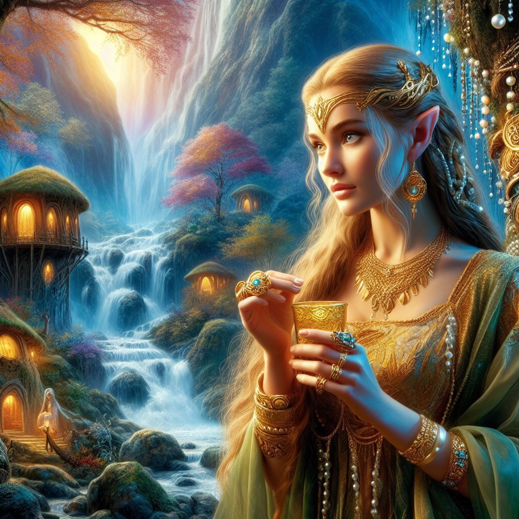 Elven Ladies from The Lord of the Rings