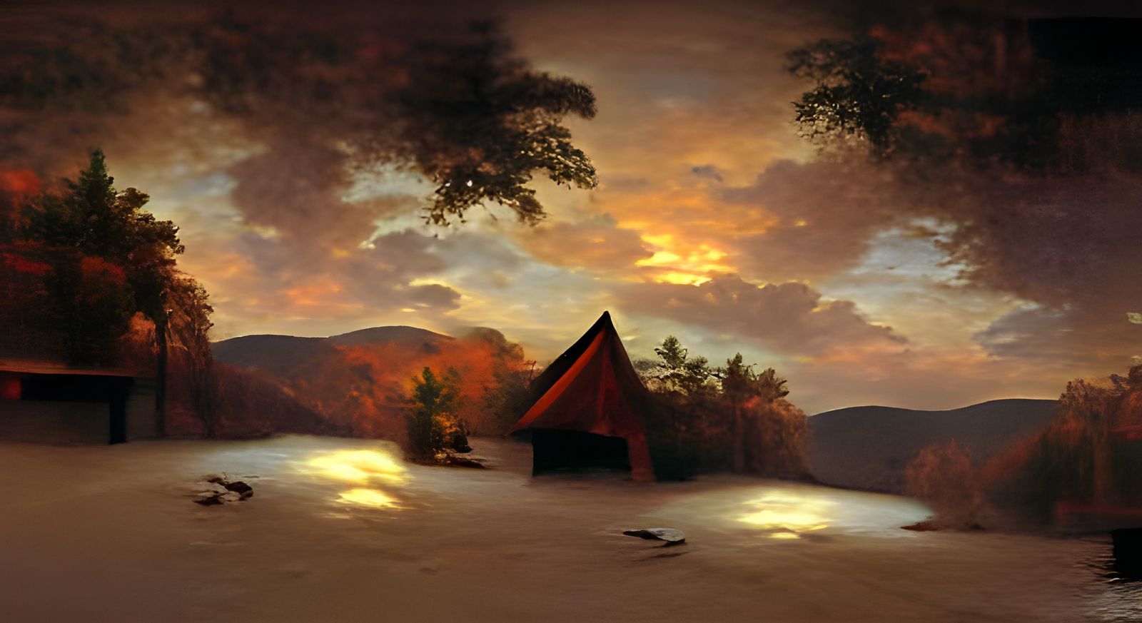 A cabin in the woods