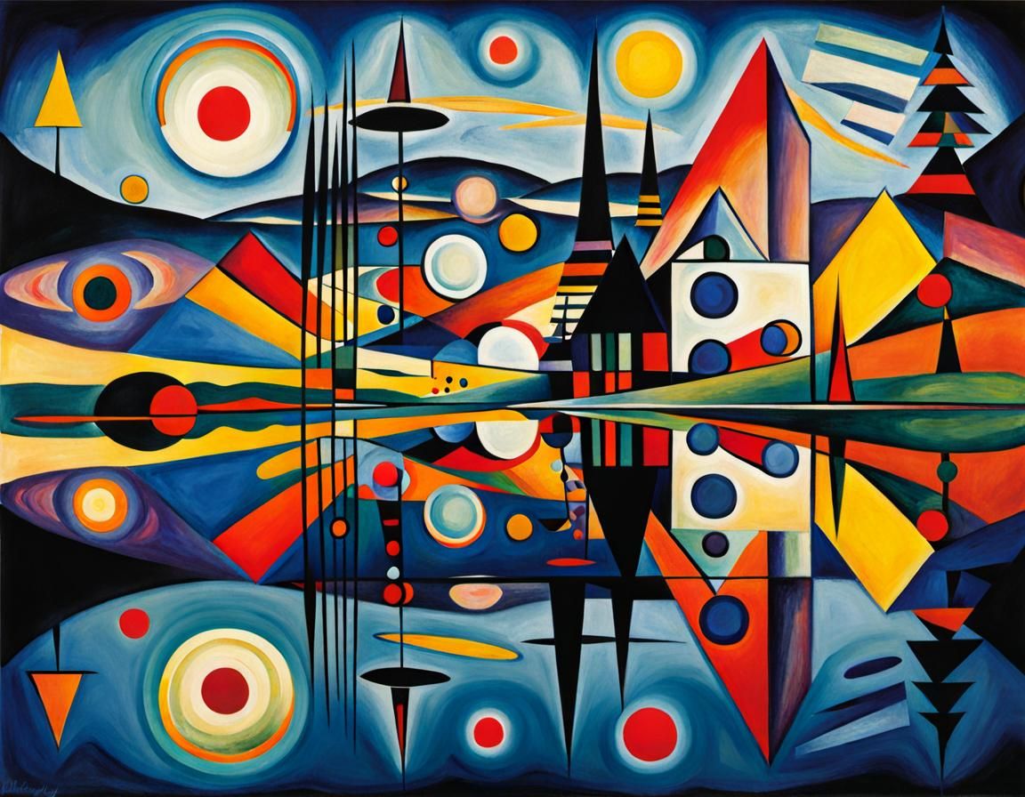 Abstract landscape