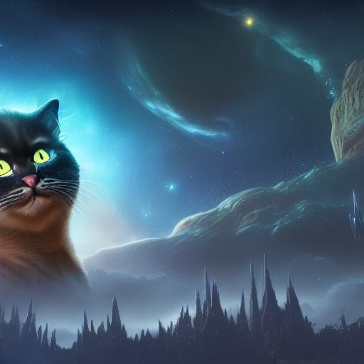 Cat galaxy