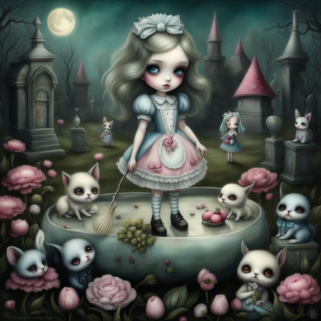 " Alice au pays des merveilles "
