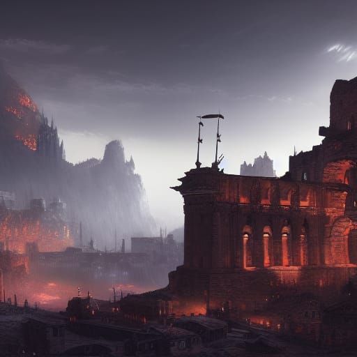 roman turrets during war